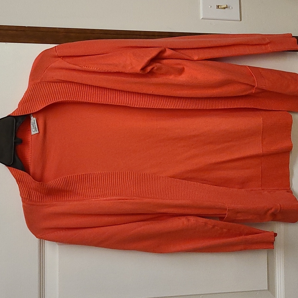 Coral Cardigan